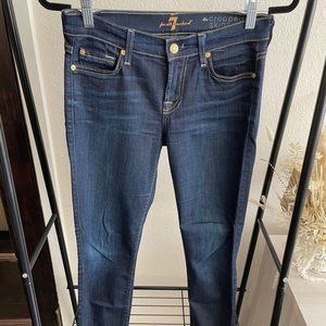 7 For All Mankind Cropped Skinny